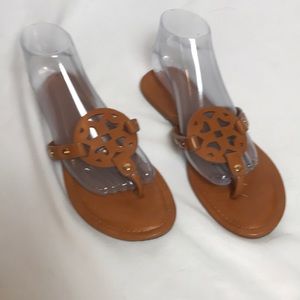 Nude Flip-flop style sandals